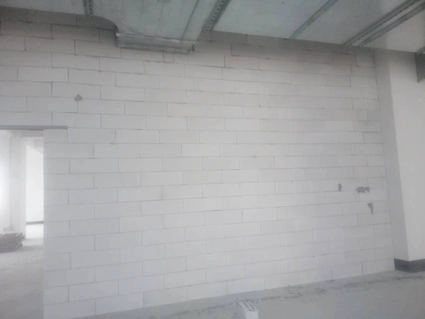 加气块隔墙施工参考